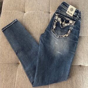 Miss me Hailey Skinny Jeans Sz 27 Inseam 30